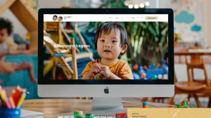Best web design for daycares featuring a secure family portal